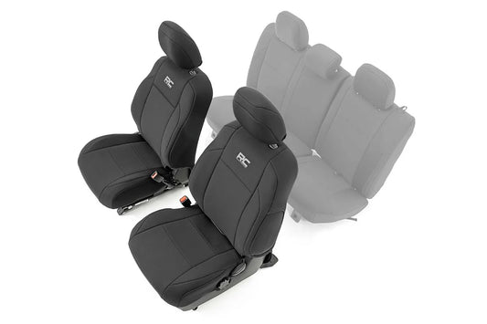 ROUGH COUNTRY FRONT ONLY Seat Covers Toyota Tacoma 2WD/4WD (2016-2023)