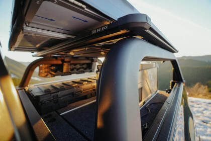 ARB 16-23 Toyota Tacoma Bed Rack - Black Aluminum **FITS 5FT BED ONLY**